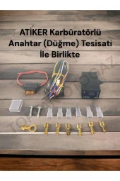 KARBÜRATÖRLÜ DÜĞME ANAHTAR TESİSAT İLE BİRLİKTE - 1