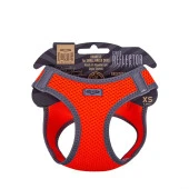 Doggie Havalı Dokuma Reflektör Serisi Köpek Göğüs Tasması Turuncu 30-34 Cm XSmall thumbnail 2
