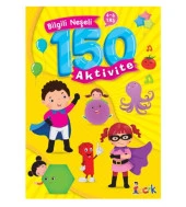 Locrk Çocuk - Bilgili Neşeli 150 Aktivite Kitabı 4-6 Yaş - 1