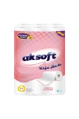 Aksoft Super Beyaz Havlu 12 Lı - 1