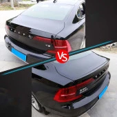 Volvo S90 Boyalı Spoiler (Pianoblack) - 2