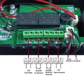 YATE10 ZFX-W9002 12-24-220Volt Kuluçka Kontrolörü (Isı-Nem-Çevirme-Fan) - 4