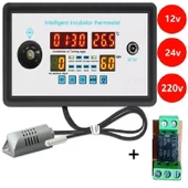 YATE10 ZFX-W9002 12-24-220Volt Kuluçka Kontrolörü (Isı-Nem-Çevirme-Fan) - 1