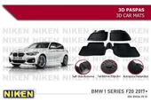 Bmw 1 Serisi F20 Havuzlu 3D Paspas Niken Siyah 2011-2019 Arası thumbnail 1