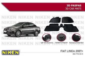 Fiat Linea Havuzlu 3D Paspas Niken Siyah 2007+ Sonrası thumbnail 1