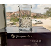 Paşabahçe Çay Bardağı 42891 6lı Tımeless 160cc - 1