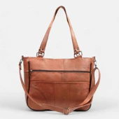 Lederax Hakiki Deri El ve  Omuz Çantası Anne Çantası LD403 thumbnail 12