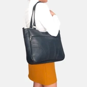 Lederax Hakiki Deri El ve  Omuz Çantası Anne Çantası LD403 thumbnail 8