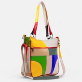 Lederax Hakiki Deri El ve  Omuz Çantası Anne Çantası LD403 thumbnail 2