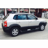 Hyundai Tucson yan basamak marşbiyel koruma 2004-2009 arası modeller uyumlu - 3