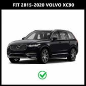 Volvo Xc90 siyah yan basamak 2018 sonrası oem model - 2