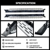 Volvo Xc90 siyah yan basamak 2018 sonrası oem model - 4