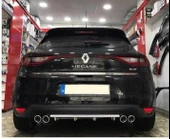 Renault Megane 4 hb uyumlu üniversal difüzör Gri 2016 sonrası - 1