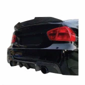 Bmw E90 psm boyalı spoiler (Pianoblack) 2005-2012 arası - 3