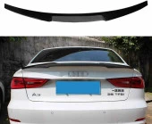 Audi A3 M4 boyalı spoiler (Pianoblack) 2008-2014 arası - 1