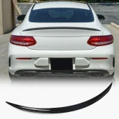 Mercedes w205 boyalı (Pianoblack) spoiler 2015-2021 arası - 1