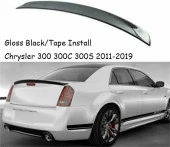 Chrysler 300c spoiler (Pianoblack) 2011-2019 arası - 2