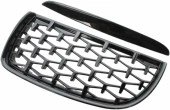 Bmw e90 diamond ön panjur ızgara 2004-2008 arası parlak siyah thumbnail 2