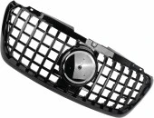 Mercedes Sprinter w907 gtr ön panjur ızgara seti krom-siyah 2019 sonrası - 3