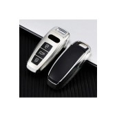 Audı A3 A4 A5 A6l A7 A8 C8 Q8 D5 E-tron Tpu Anahtar Kılıf (GÜMÜŞ) thumbnail 1