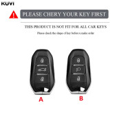 Peugeot Opel Cıtroen 2008 3008 5008 308 408 508 Tpu Deri Anahtar Kılıf thumbnail 4