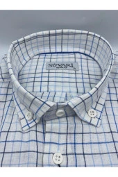 PREMİUM SVR %100 PAMUK REGULAR KISA KOL GÖMLEK thumbnail 2