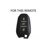 Peugeot Opel Cıtroen 2008 3008 5008 308 208 Silikon Anahtar Kılıf(KIRMIZI) - 3