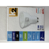 5 Watt gün 10 duylu led ampul beyaz ışık - 1
