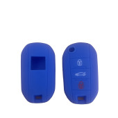 Peugeot Cıtroen Opel Silikon Anahtar Kılıf (MAVİ) thumbnail 2