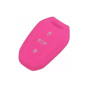 Peugeot Cıtroen Opel Silikon Anahtar Kılıf(PEMBE) thumbnail 1