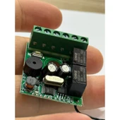 Mini Röle 424 433 mhz kumandalı 12 Volt thumbnail 2