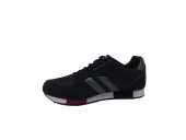 Lescon Boston 5 Erkek Siyah Bağcıklı Sneakers Spor Ayakkabı thumbnail 3