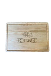 Ahşap Peynir Sunum ve Servis Tabağı 23x33 - 1