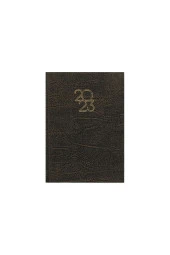 Lizy 2024 Nubuk Kapaklı Yaldızlı Günlük Ajanda 14x20cm Ajnb922 - 1