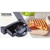 Stilevs Tostzade Granit Tm-060 Izgaralı Tost Makinesi Siyah - 2