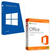 Windows 8.1 Pro '' Office 2016 Professional Plus - 1