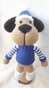 Tonton Köpüş Amigurumi Organik Oyuncak - 2