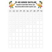 Rakam-Sayı Çalışmaları YAZ-SİL Kitabı - 3