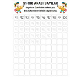 Rakam-Sayı Çalışmaları YAZ-SİL Kitabı - 4