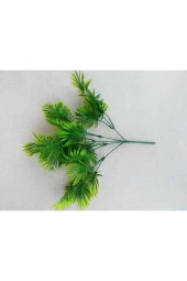 5 Dal Tropikal Yapay Bitki 40 cm - 1