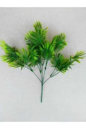 5 Dal Tropikal Yapay Bitki 40 cm - 2