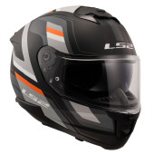 Ls2 Stream 2 Vintage Full Face Motosiklet Kaskı Mat Siyah Gri thumbnail 4