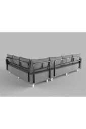 Evdemo  Buket Köşe Koltuk Takımı Mürdüm - 2