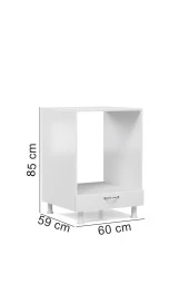 Ardeno Çekmeceli Ankastre Fırın Mutfak Dolabı - 3