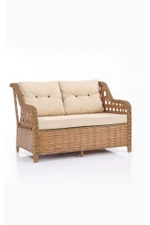 Evdemo  Eren Rattan Bahçe Balkon Takımı 2+1+1 Kahve - 3