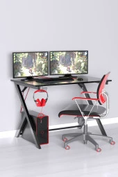 Evdemo Milenyum Profosyonel Oyuncu Masası Siyah - 1