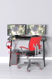 Evdemo Milenyum Profosyonel Oyuncu Masası Siyah - 4