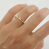 22 Ayar Altın Ajda Model Yüzük 3.00 Gram - 3