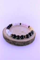 Koç Çakra Doğal Taş Bileklik Gerçek Taş Koç Burcu - 1