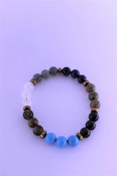 Akrep Çakra Doğal Taş Bileklik Birinci Kalite Taş Akrep Burcu - 2